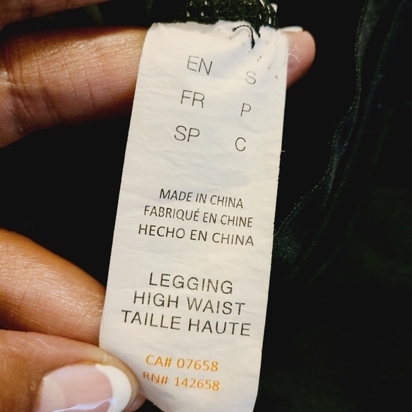 Infinite Performance | High Waist Faux Leather Leg - Picture 4 of 13